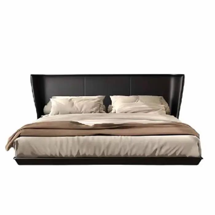 Cadres de lit modernes pour adultes, plateformes de luxe, têtes de lit King Size, lit double Monster