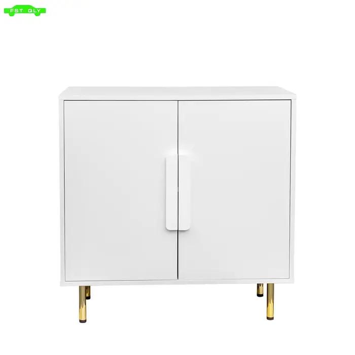 Armoire de rangement moderne avec poignée, buffet, armoires de rangement, 2 portes, salon, salle à m