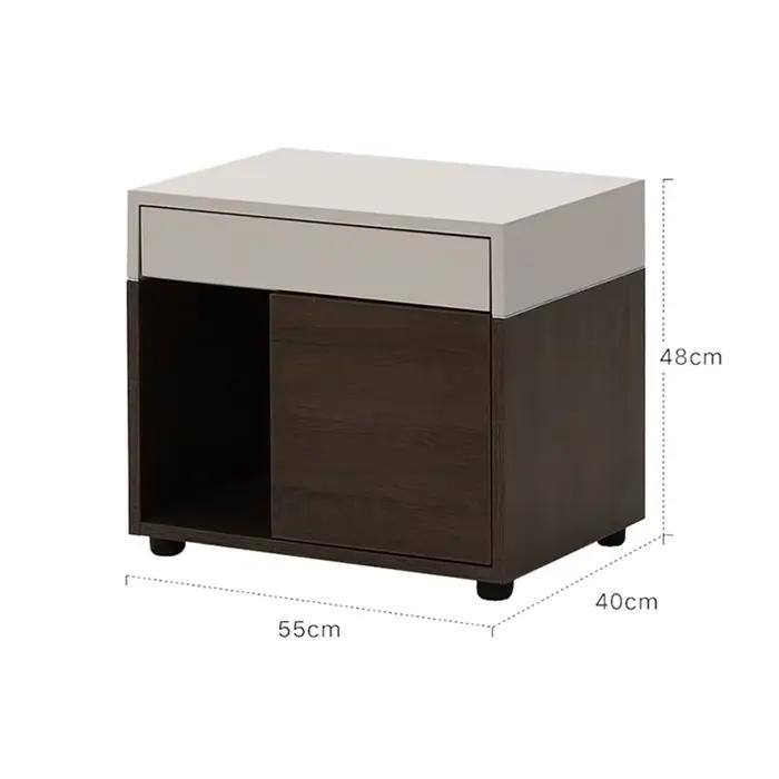 Table De chevet nordique moderne et minimaliste, organisateur De rangement, Table De chevet De luxe,