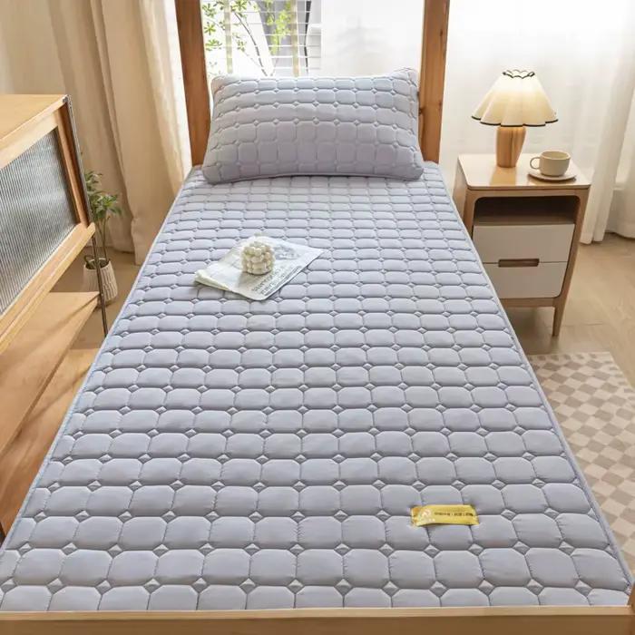 Housse de matelas épaisse, couche supérieure de protection de matelas en coton, drap-housse respiran