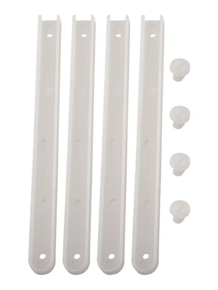 Glissières de tiroir à Rail coulissant, glissières d'armoire, comptoirs en plastique, quincaillerie 