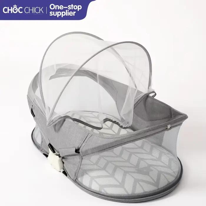 Berceau pas cher lits fleur acier Chine transportant Portable Snuggle lit chevet couffin transporter