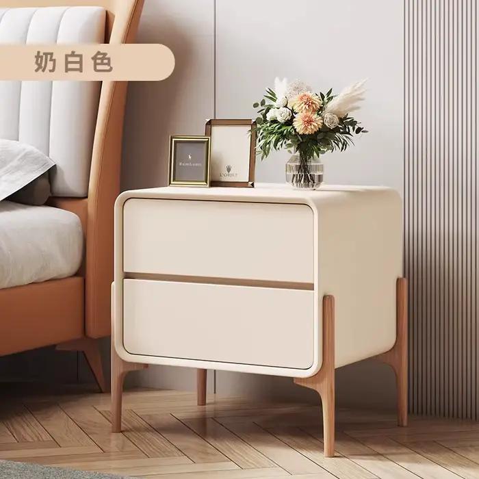 Table de nuit de rangement minimaliste pour chambre à coucher, table de nuit nordique moderne, meubl
