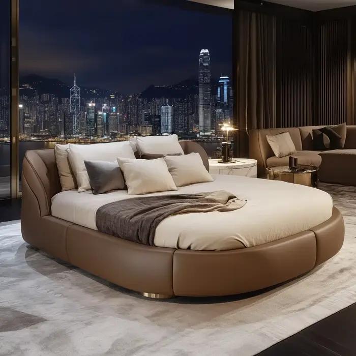 Tête De lit King Size européenne à la mode, Style salon moderne, décor De chambre à coucher, meubles