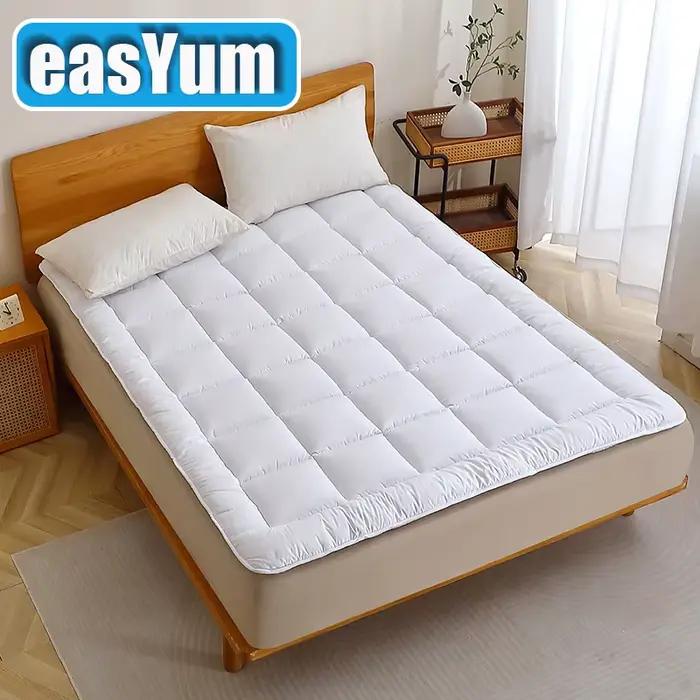 Housse de Protection de matelas fine 360-GSM, respirante, anti-poussière, surmatelas pénal, Protecti