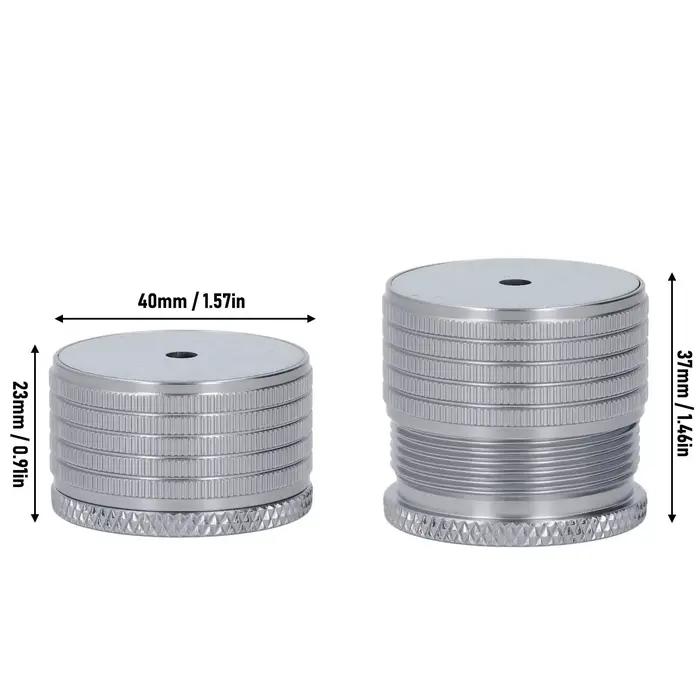 2 pièces meubles Riser 23-37mm réglable 50-500kg portant en alliage d'aluminium lit canapé Table Ris