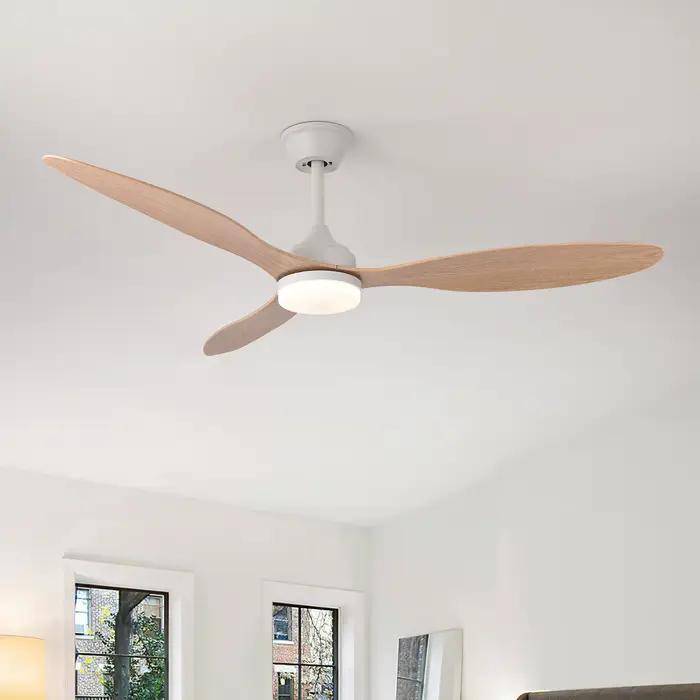Ventilateur de plafond avec lumière, ventilateur de plafond à profil bas de 25 pouces/42 pouces/52 p