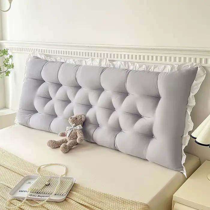 Coussin de tête de lit de Style coréen, couleur Pure, pour chambre à coucher, dortoir, location de m