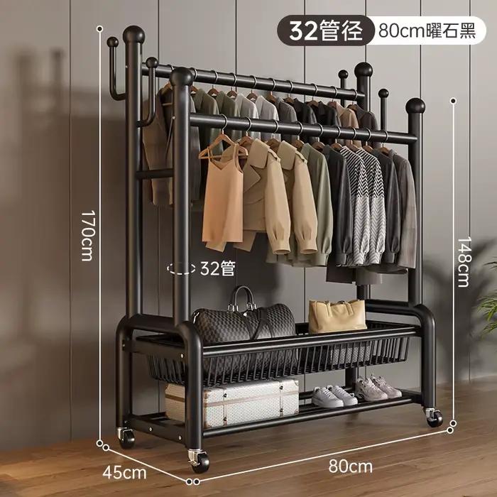 Placard Boutique porte-vêtements balcon minimaliste entrée étagères porte-vêtements support sol Cabi