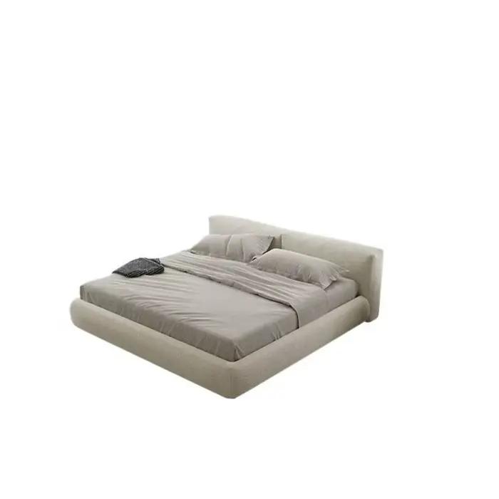 Tête de lit de luxe, ensemble de lit mignon, repose-pieds pour esthéticienne, lit pour adultes, salo