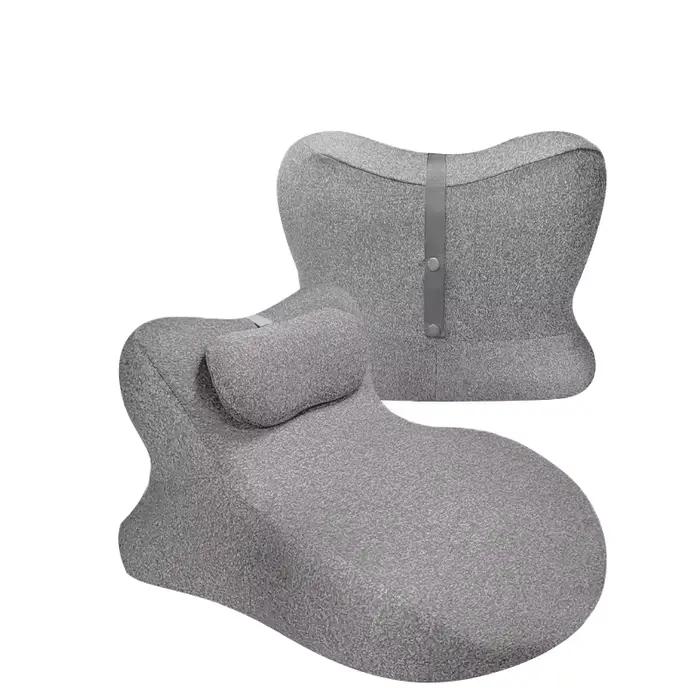 Oreiller Confort Modiiee, Coussin en Mousse à Mémoire de Forme pour le Confort des Hanches, du Dos e