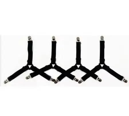 Attaches élastiques pour drap de lit, 4 pièces/lot, gadgets de support pour drap de lit, clip de cou