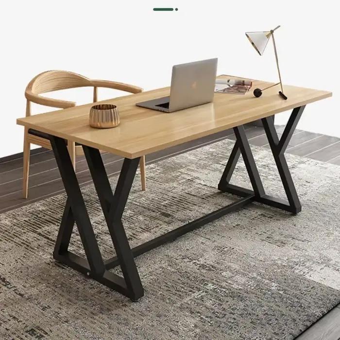 Pied de Table en laque de cuisson en fer, support de Table en métal, bureau d'ordinateur, cadre en f