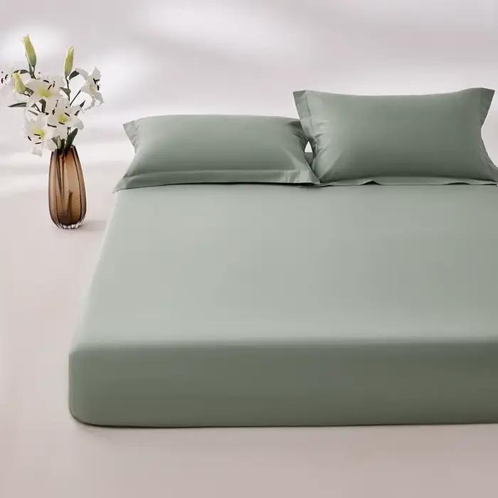 Drap-housse en coton égyptien ultra doux avec bandes élastiques, housse de matelas de luxe 800TC ant