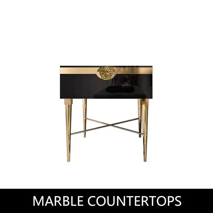 Coins de canapé de Table d'appoint, petits armoires latérales légères de luxe créatives nordiques po