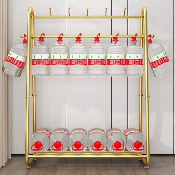 Cintre sur pied pliable et amovible en métal, meuble de rangement pour vêtements de maison, chambre 