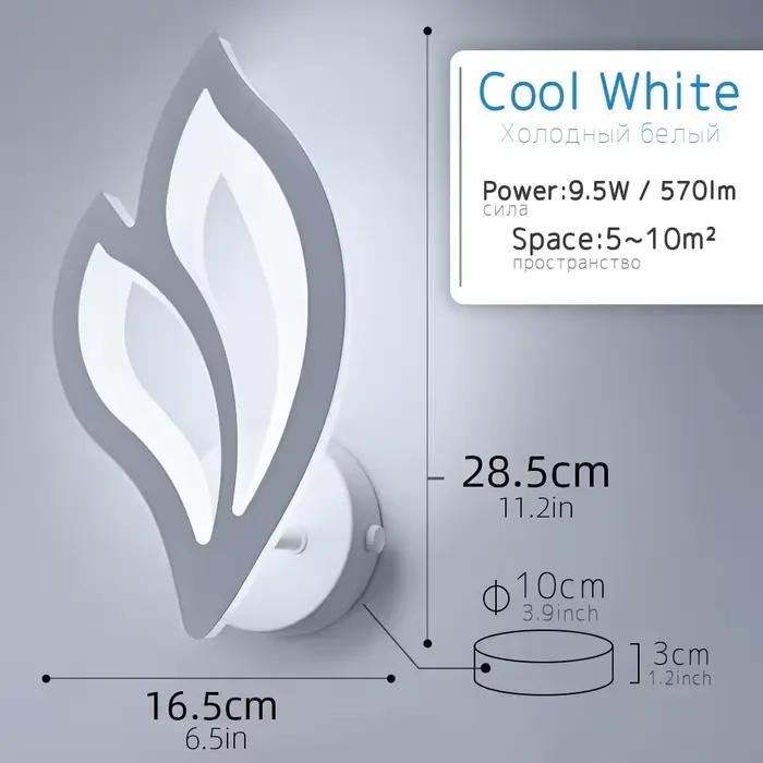 Applique murale LED moderne lampes de chevet appliques minimalistes éclairage intérieur applique int