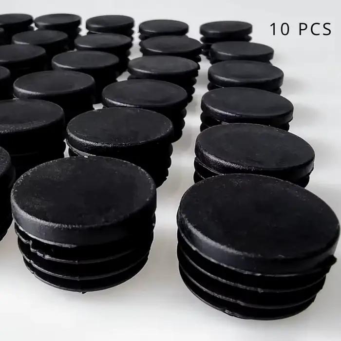 Bouchons de trou en plastique ronds, inserts pour tubes métalliques, bouchons de quincaillerie, clôt