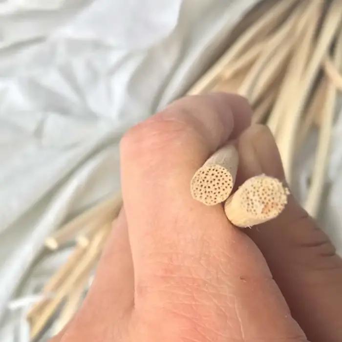 500g rond 2.5-12mm de diamètre indonésien naturel véritable rotin noyau canne bâton meubles de maiso