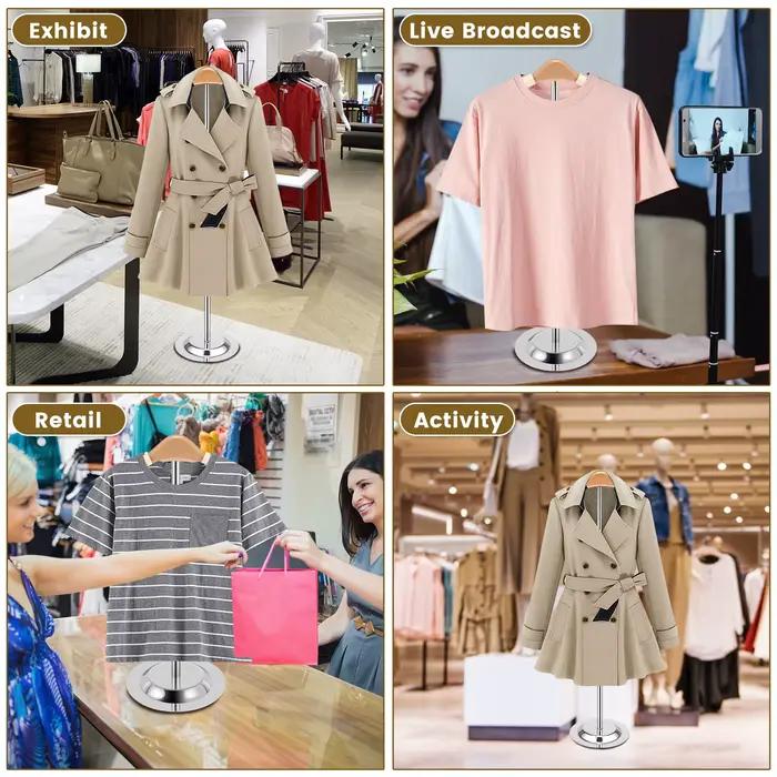 Porte-Vêtements Réglables et Multifonctionnel T1 de 40 à 70cm, Cintre de Maison et de Chambre à Couc