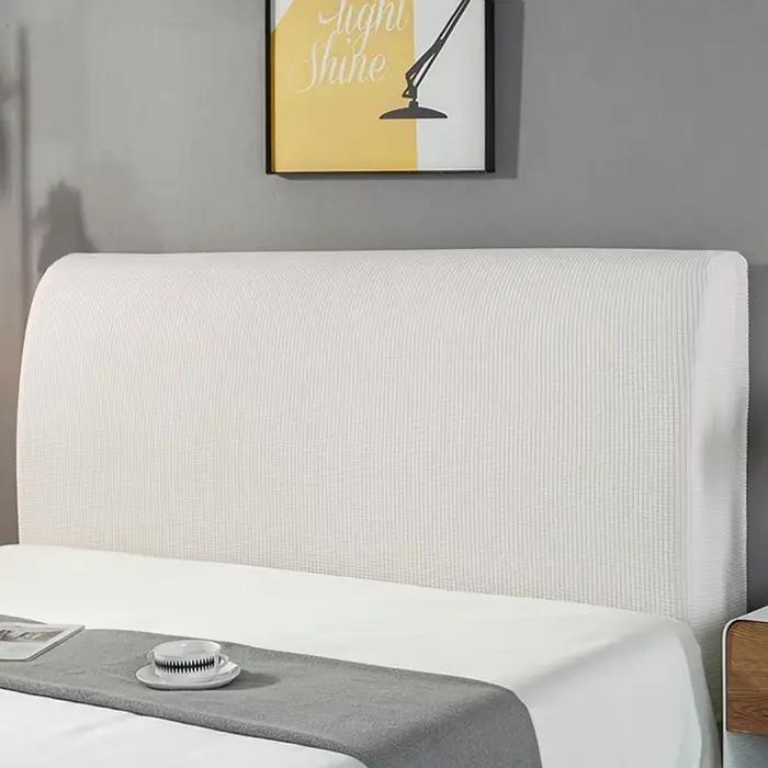 Housse de tête de lit élastique - Protection anti-poussière épaissie pour lit, ajustement universel 