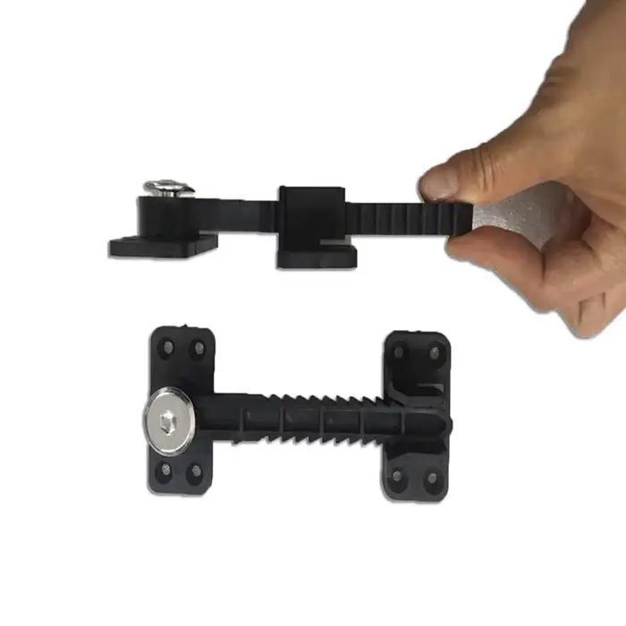 Loquet de verrouillage pour canapé, meubles, supports de connecteur invisibles en plastique enduit, 
