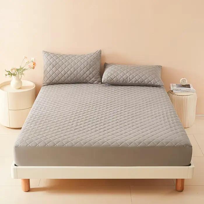Housse de matelas épaisse en tissu Air 3D, protection de matelas 100% imperméable, drap-housse doux 