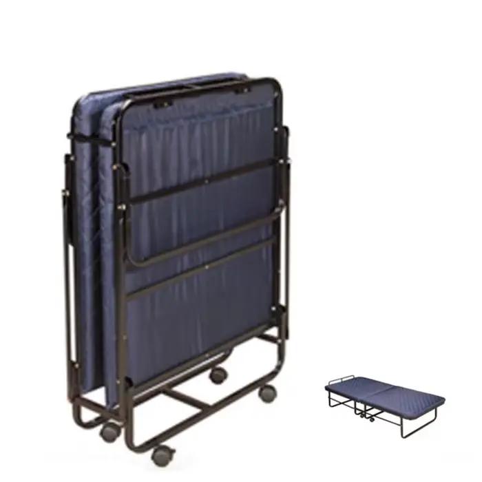 Lit simple pliant extra d'hôtel avec matelas