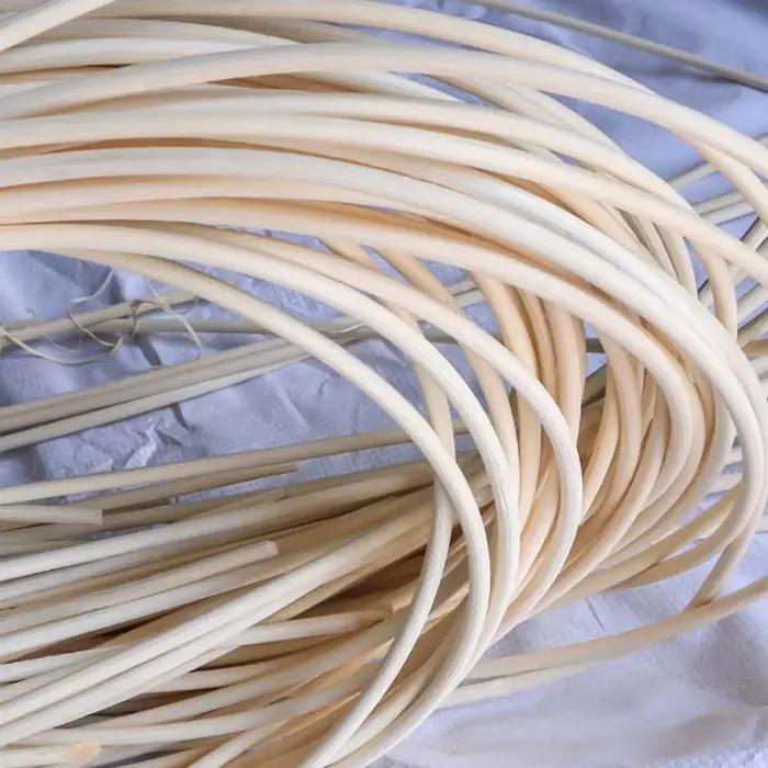 500g rond 2.5-12mm de diamètre indonésien naturel véritable rotin noyau canne bâton meubles de maiso
