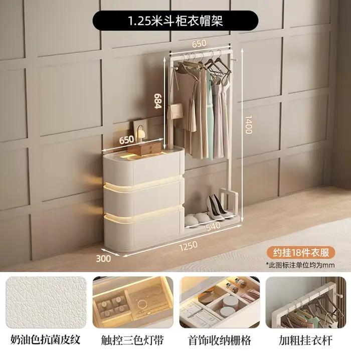 Coiffeuse multifonctionnelle pour appartement, rangement réglable, têtes de lit, coiffeuse, bureaux 