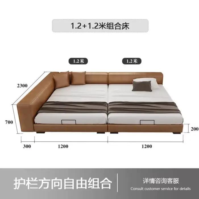 Cadre de lit Unique Queen Size, tête de lit esthétique 180x200, lits pour deux personnes, chambre si