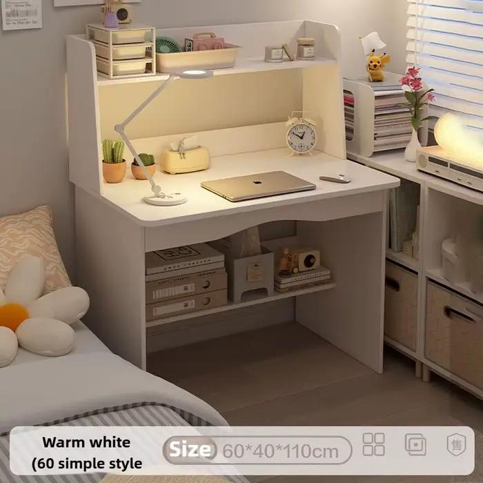 Bureau, bibliothèque, bureau d'ordinateur intégré, chambre à coucher, petite table pour les étudiant