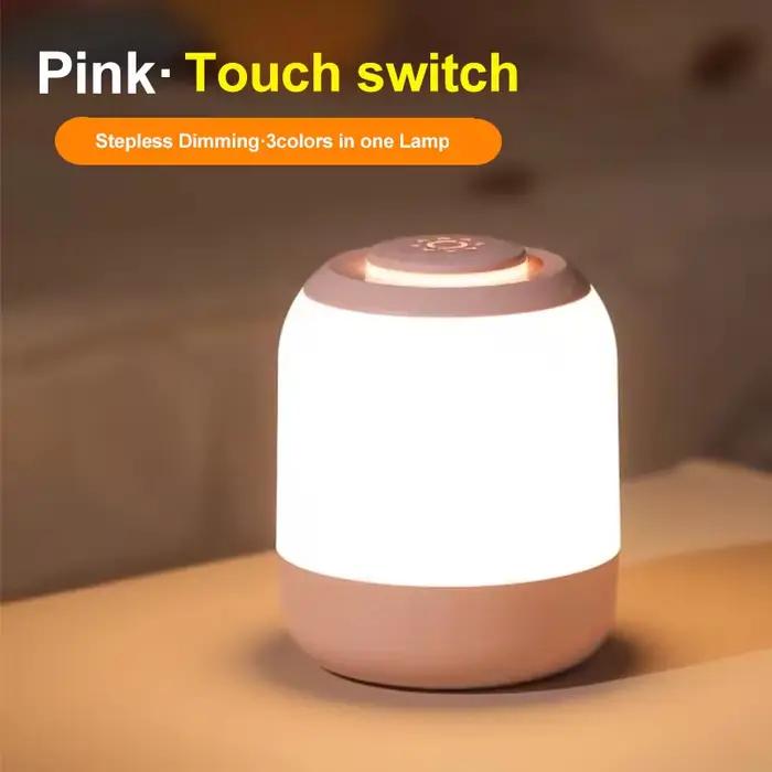 LED veilleuse lampe tactile lampe de Table lampe de chevet lampe de chambre avec capteur tactile lam