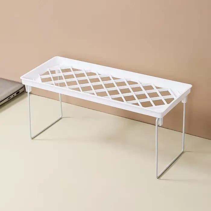 Organisateur de placard à domicile, étagère de rangement pour support de cuisine, gain de place, org
