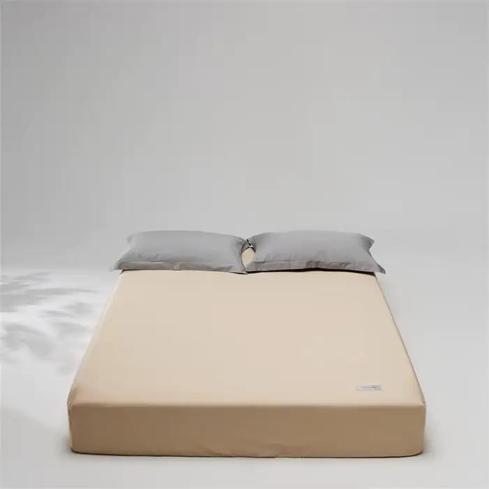 Drap-housse de luxe en coton égyptien 100% coton, housse de matelas avec bande élastique, linge de l