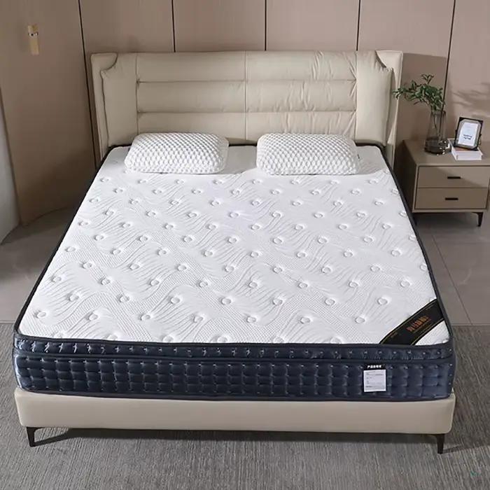 Matelas en tissu de luxe en Latex naturel, matelas souple en mousse à mémoire de forme, 5 étoiles, q