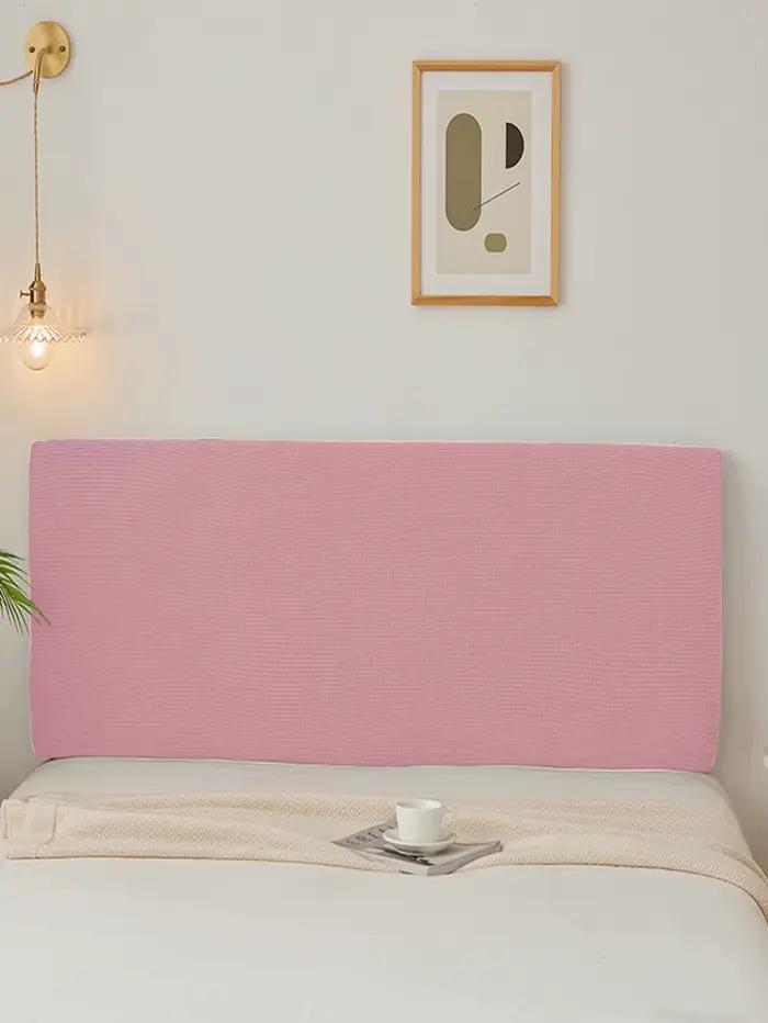 Housse de tête de lit tout-en-un, housse souple, style nordique simple et moderne, anti-poussière, p