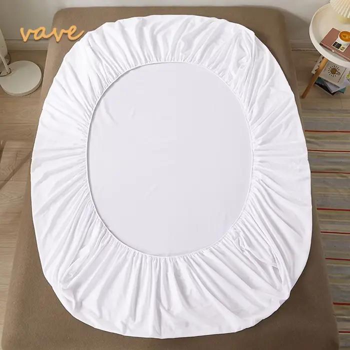 Drap-housse 100% coton avec bandes élastiques, housses de matelas réglables antidérapantes pour lit 