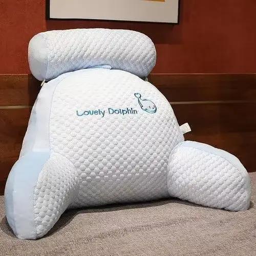 Coussin de chevet personnalisable, oreiller de taille doux, grand dossier, oreiller de lit, oreiller