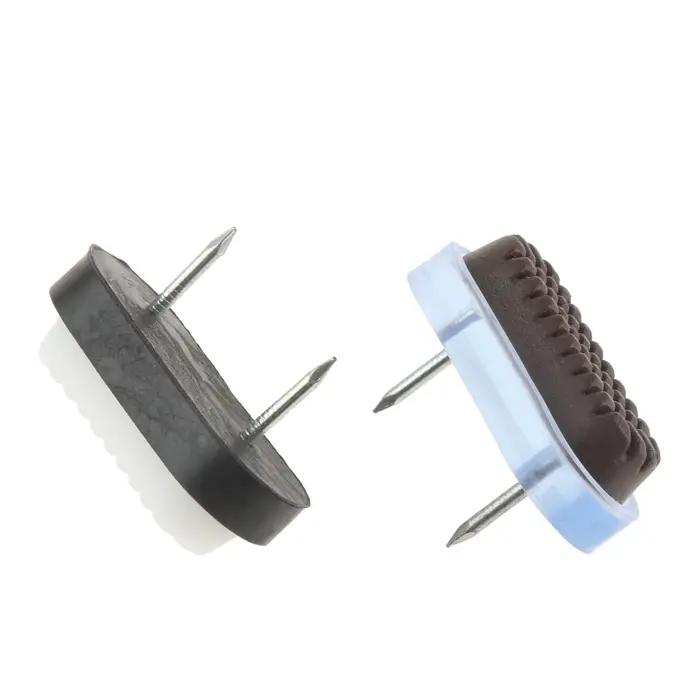 Coussinets de meubles à double clou, glissières de meubles, déménageurs de jambes de chaise, protect