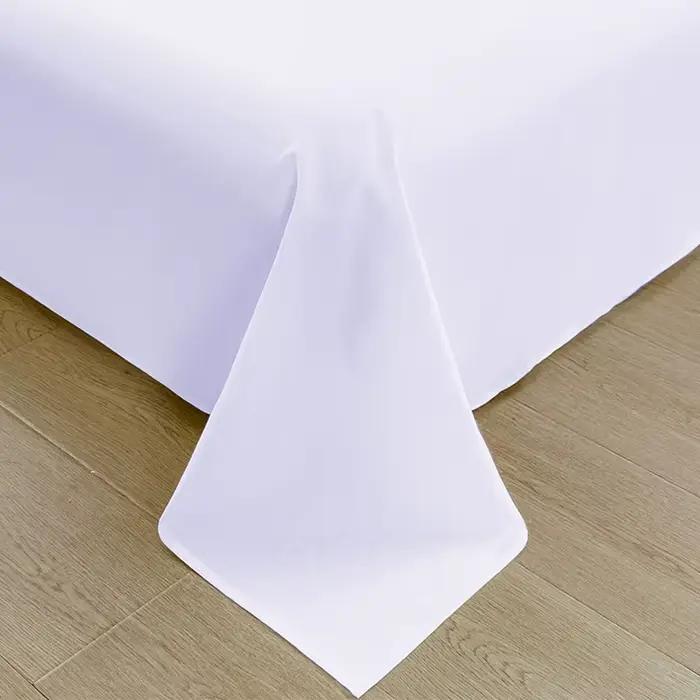 Drap de Lit 100% Coton de Grande Taille, 1 Pièce, Optique, Solide, de Haute Qualité, Divers TANPeuve
