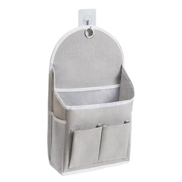 Organisateur de rangement pour lit de chambre, étagère de rangement de chevet pour dortoir, panier d