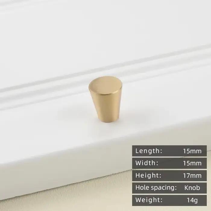 KEDLO style européen minimaliste en laiton massif armoire bricolage tirer poignée classique luxe tir