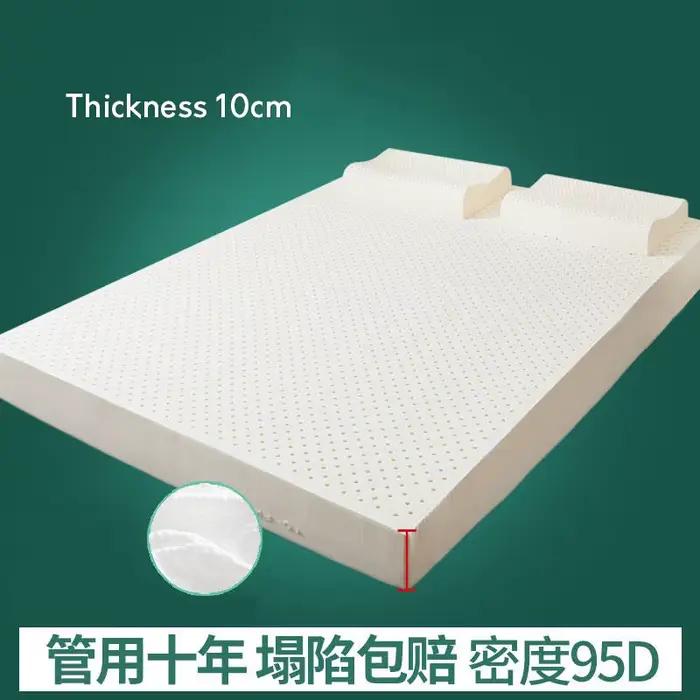 Matelas en latex naturel importé de Thaïlande, coussin en caoutchouc 100%, tatami domestique pour de