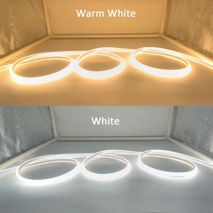 Bande Led COB haute luminosité 220V, ruban Flexible pour chambre à coucher, cuisine, éclairage extér