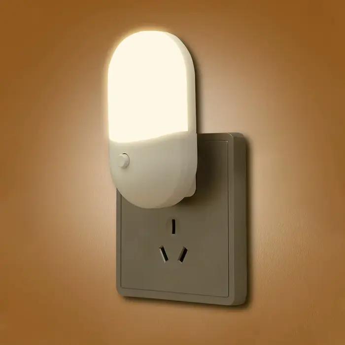 Veilleuse de oral et à LED avec Prise EU US, Luminaire Décoratif d'Nik, Idéal pour une Chambre à Cou