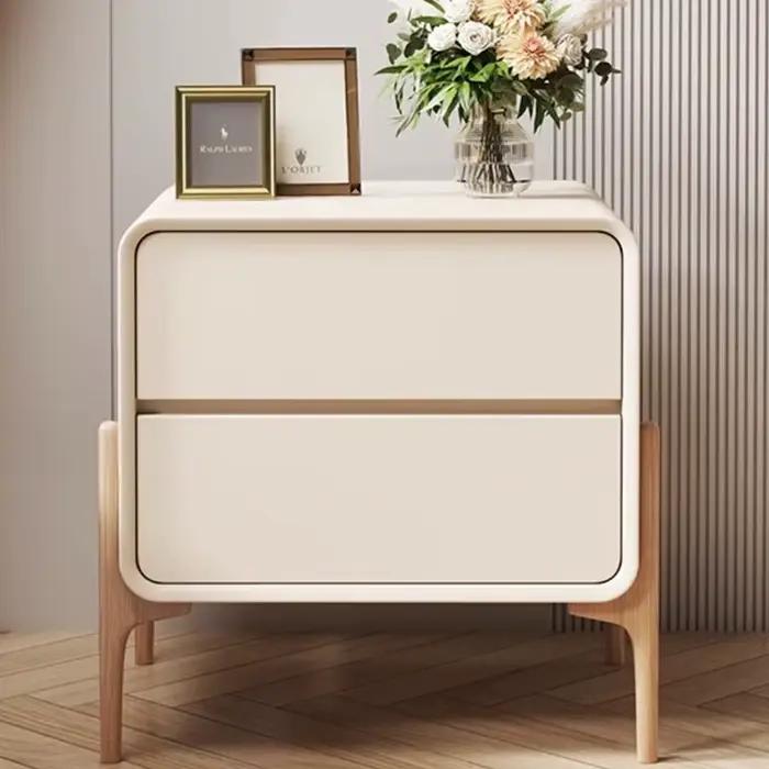 Table de nuit de rangement minimaliste pour chambre à coucher