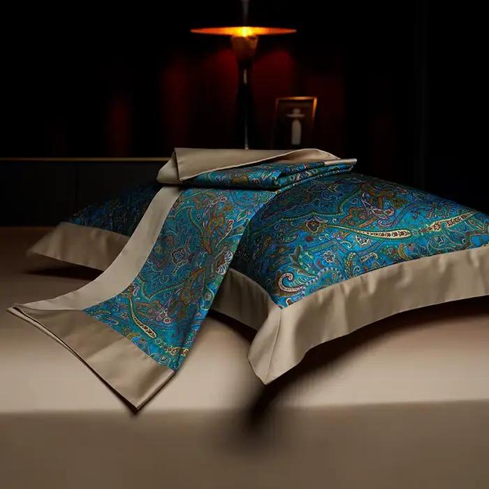 Parure de lit bohème 100% coton égyptien
