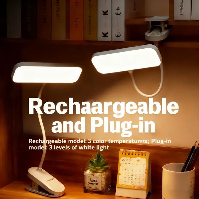 Lampe de bureau à clipser avec soin des yeux