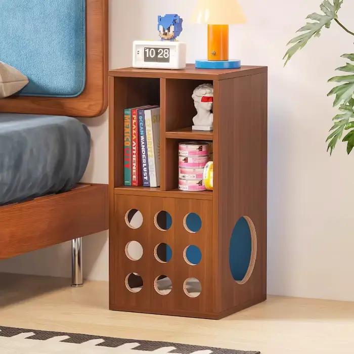 Table de chevet en bois massif
